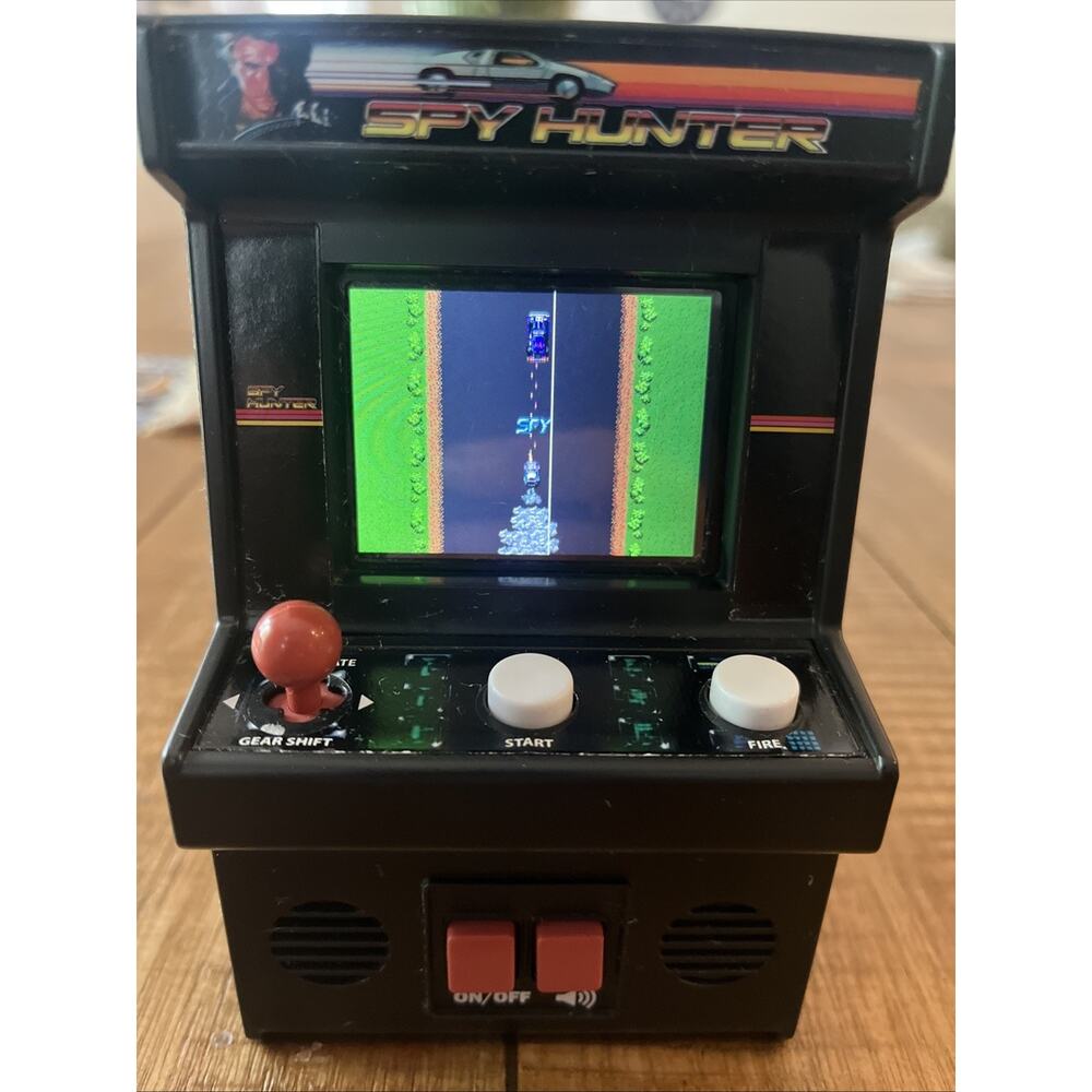 Spy Hunter Retro Mini Arcade Game by Basic Fun Inc #09640 Tested Working - Picture 5 of 9